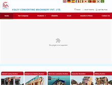 Tablet Screenshot of koleyconverting.com